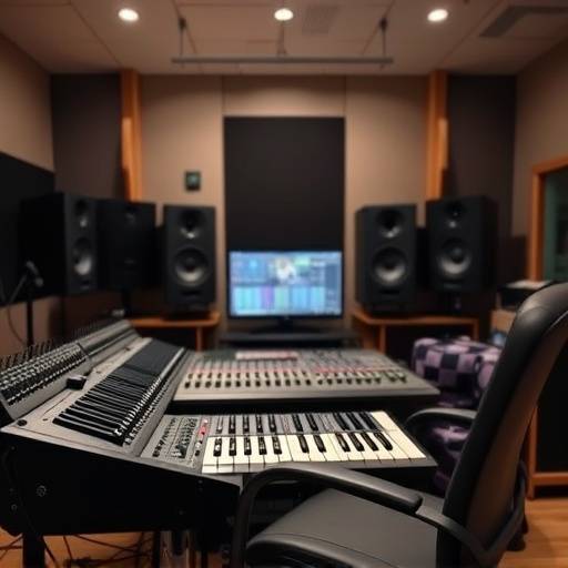 Attrezzatura professionale per il mastering audio