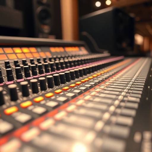 Consolle di mixaggio professionale