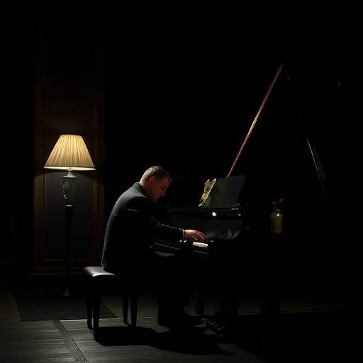 Copertina dell'album 'Notturno Romano' di Alessandro Morelli, pianista